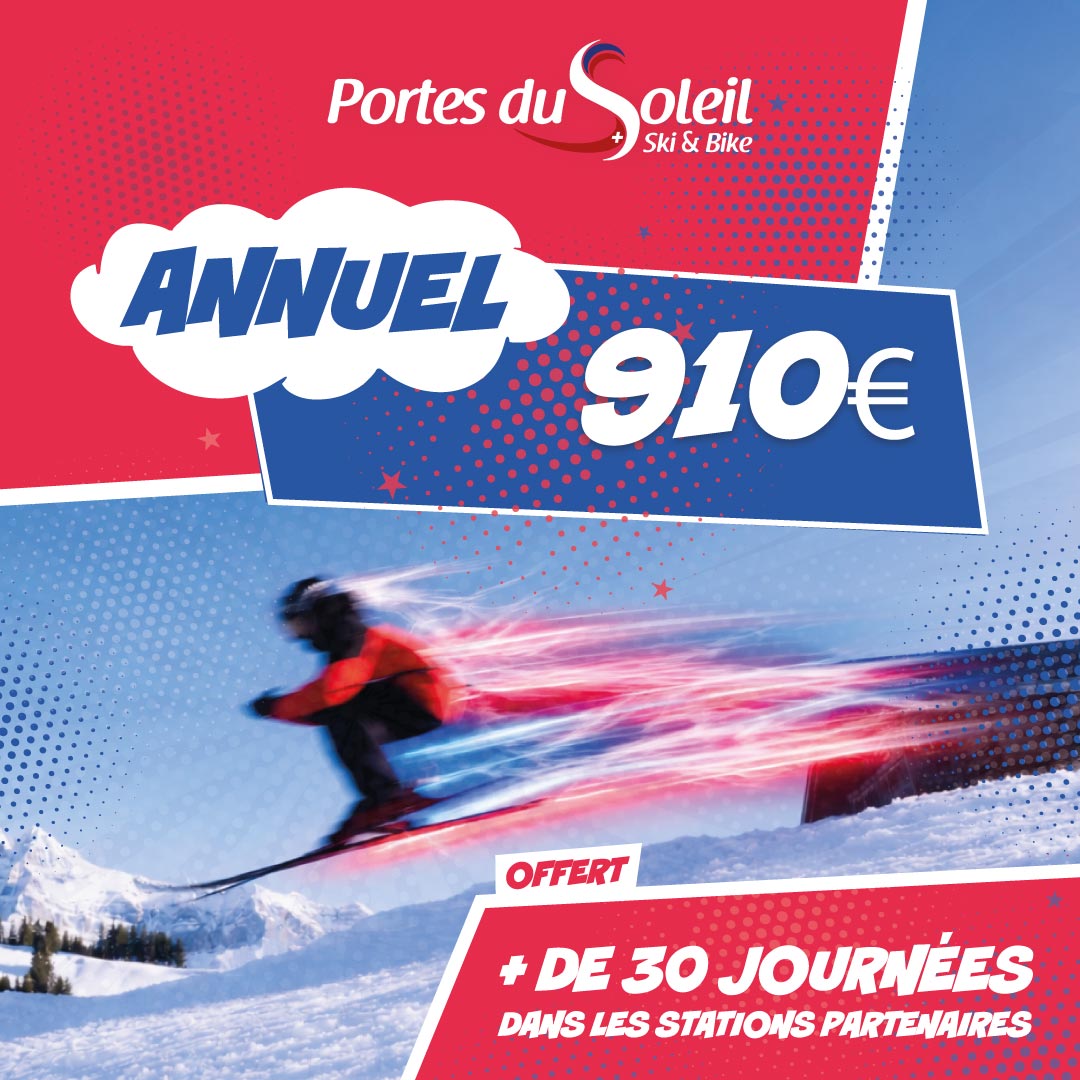 Forfait annuel (été 26 + hiver 26/27)